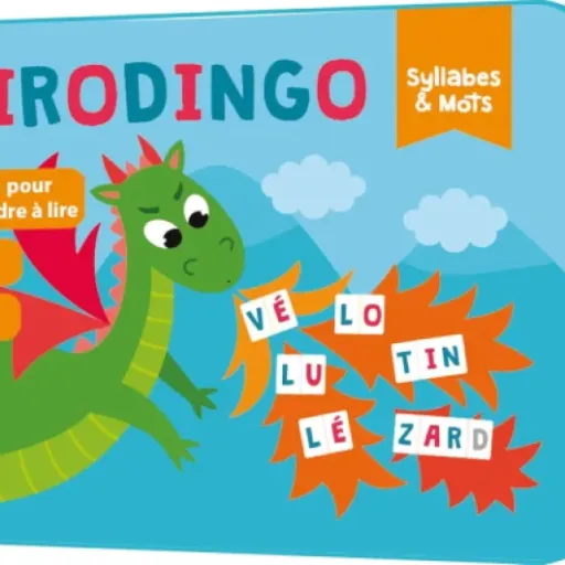 Test Aritma LiroDingo Syllabes et Mots : un petit jeu simple pour bosser la lecture sans braquer les enfants