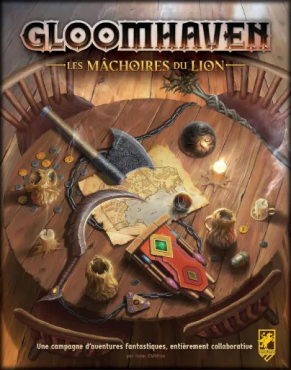Cephalofair Games Asmodee - GLOOMHAVEN : Les Mâchoires du Lion - Jeu de Société Stratégique Coopératif - Jeu Autonome & Narratif - 1 à 4 Joueurs - Aventure & Combat Tactique - 14+ Ans - en Français