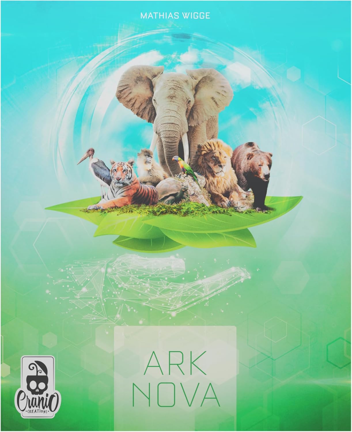 Cranio Creations - Ark Nova, Construire Un Zoo Moderne dans la manière Scientifique, édition en Langue Italienne Single