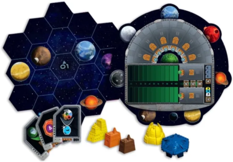 Z-Man Games ZMGZF001 Gaia Project A Terra Mystica Jeu Multicolore