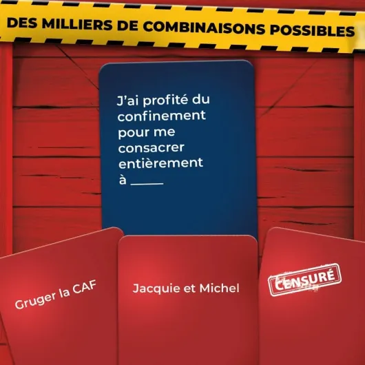 LIMITE LIMITE - Nouvelle Edition - Le Jeu de Soirée Culte - Jeu de Société pour Adultes - Anniversaires, Soirées, Vacances, Cadeau - Humour Noir Limite Limite - Nouvelle Édition