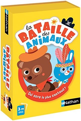 La Bataille des Animaux - Jeu de Cartes, 56 Count (Pack of 3855)