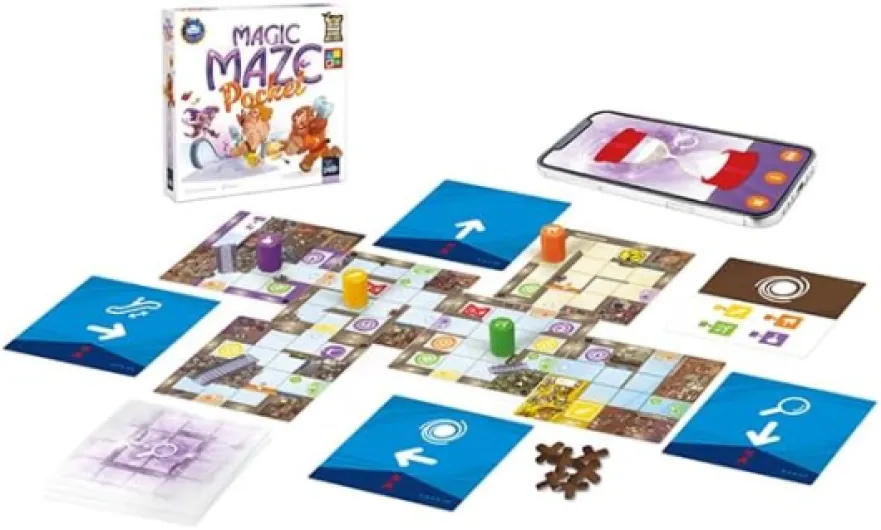 Magic Maze Pocket - Jeu de société - Version Française