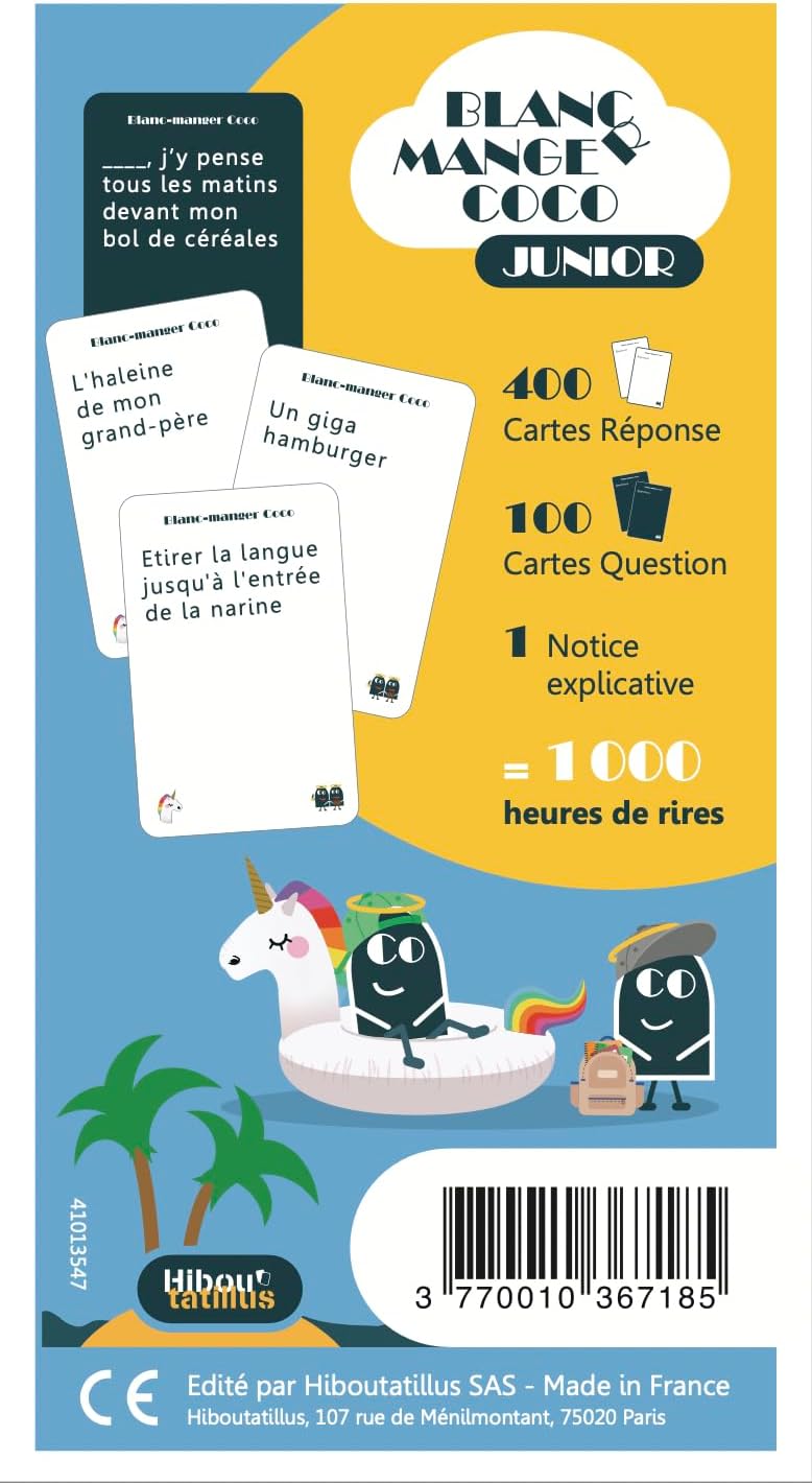 Blanc-Manger Coco Junior - La Maîtresse en Maillot de Bain Version Junior