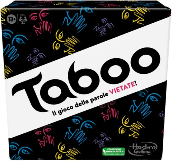 Hasbro Taboo Jeu de société Classique pour Adultes et Adolescents à partir de 13 Ans et Plus