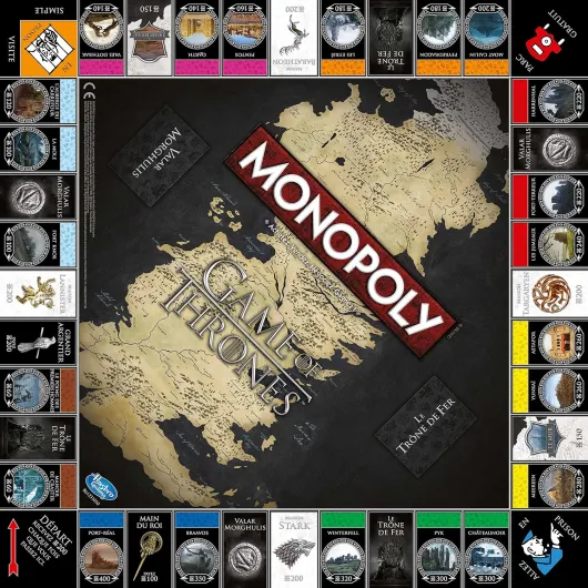 Monopoly Game of Thrones Deluxe, 0420, Version Française