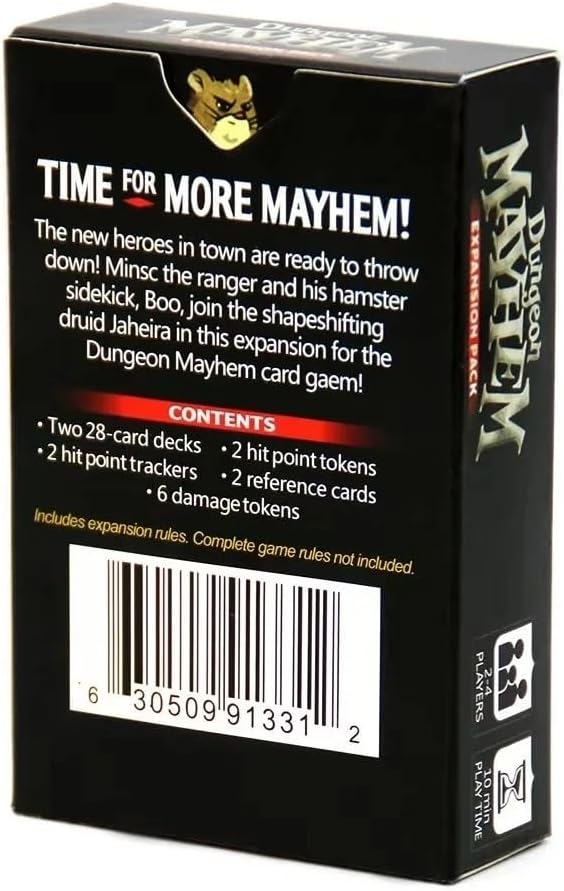 Dungeons & Dragons Dungeon Mayhem Battle for Baldur's Gate Extension Noir