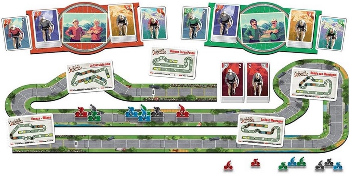 Lot Flamme Rouge Jeu De Base + Extension Peloton + 1 Decap Blumie (Base + Peloton)