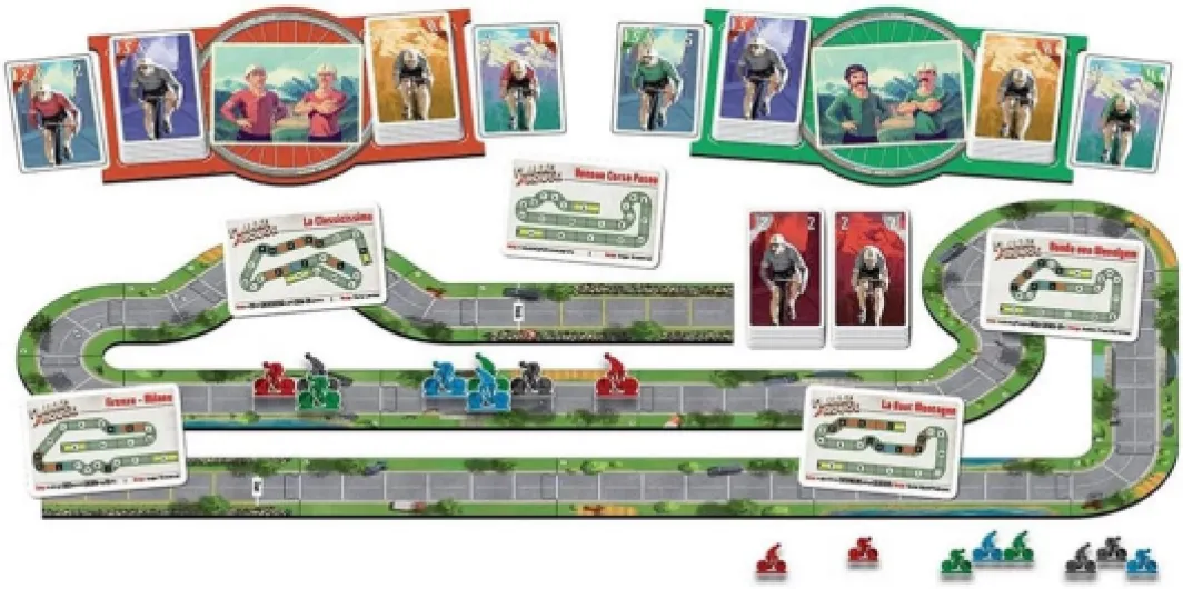 Lot Flamme Rouge Jeu De Base + Extension Peloton + 1 Decap Blumie (Base + Peloton)
