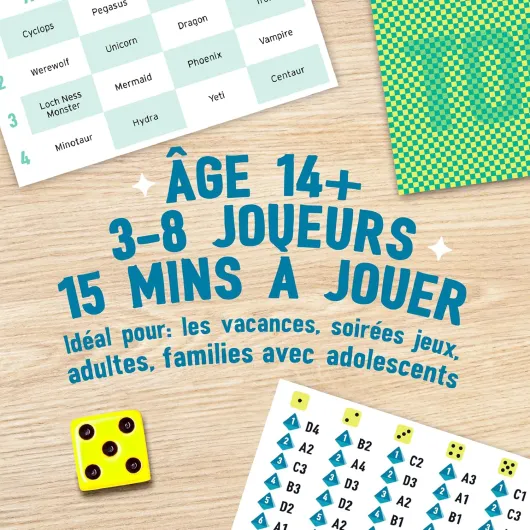 Big Potato Le Caméléon : Le Jeu de société Famille Plusieurs Fois récompensé - Camouflez-Vous, ne Vous Faites Pas Attraper! Le Caméléon (Version française)