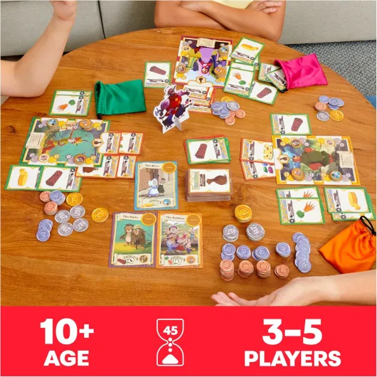 Disney Robin des Bois Shérif de Nottingham, jeux de société familiaux, cadeaux Disney, jeux de société pour soirée en famille, pour adultes et enfants à partir de 10 ans