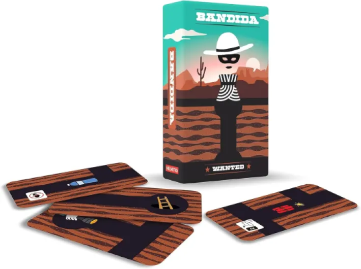 , Bandida, Card Game, Ages 6+, 1-4 Players, Mulyi Moderne