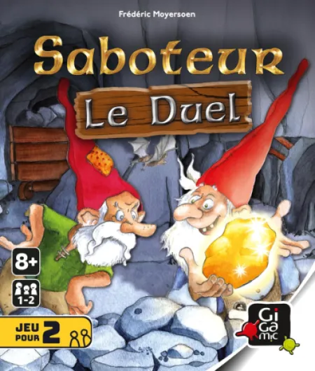Jeu de Cartes-Saboteur : Le Duel, AMSLD, 8 ans to 99 ans, D'or