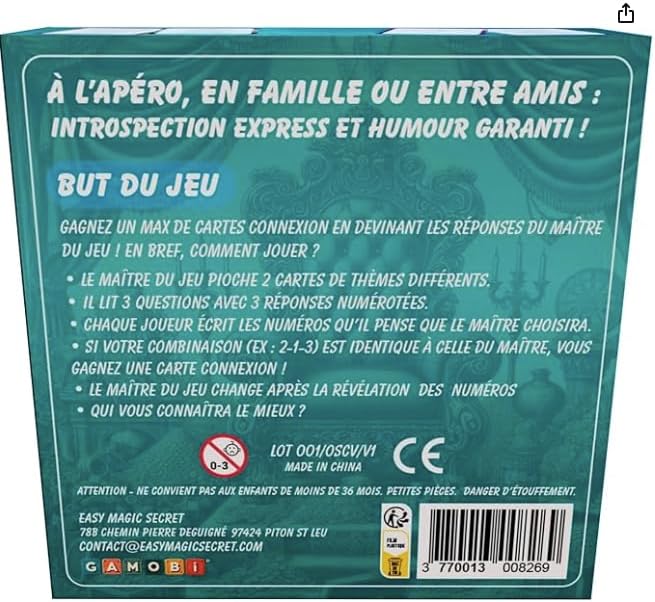 On SE CONNAÎT Vraiment ? – Jeu de Cartes drôle et Original pour soirées, Amis, Famille ou collègues – Jeu de société d’Ambiance idéal comme Cadeau de Saint Valentin 2 à 8 Joueurs