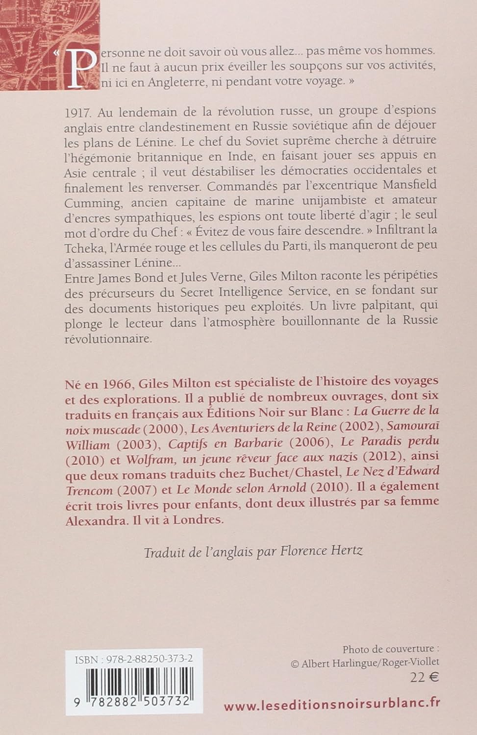 Roulette russe: La guerre secrète des espions anglais contre le bolchevisme