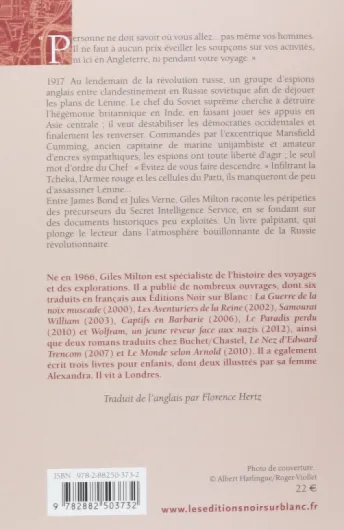 Roulette russe: La guerre secrète des espions anglais contre le bolchevisme