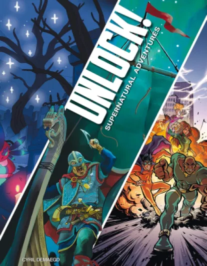 Unlock! Supernatural Adventures - Escape Game Adultes et Enfants dès 10 Ans - Jeu de Société - Jeu de Cartes avec Application Gratuite - 1 à 6 Joueurs - Version FR - Space Cowboys