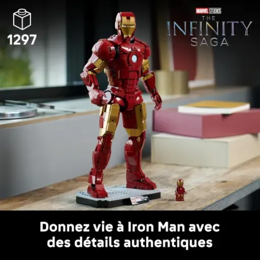 Test LEGO Marvel Iron Man Mark 3 76344 : la grosse armure qui finit surtout en vitrine