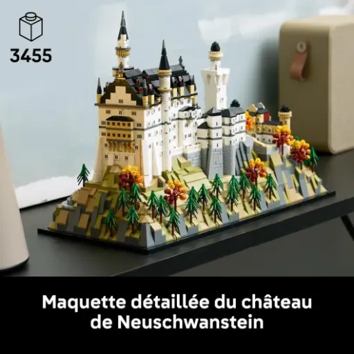 Test LEGO Architecture Château de Neuschwanstein 21063 : une maquette impressionnante… mais qui pique un peu au portefeuille