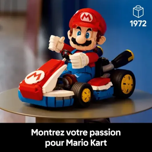 Test LEGO Mario Kart 72037 : le kart de Mario qui parle surtout aux grands enfants