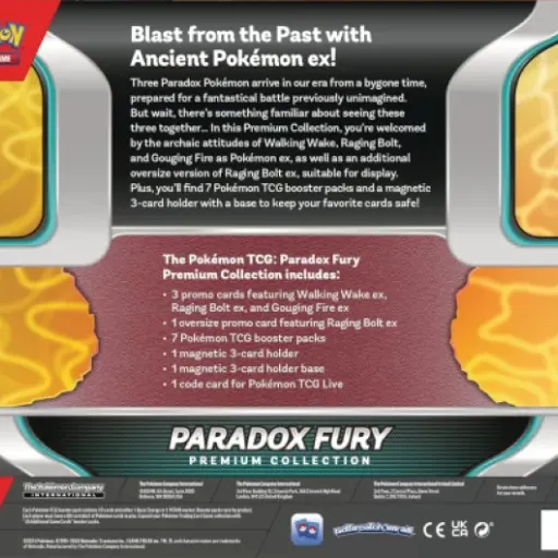 Test Pokémon TCG : Paradox Fury Premium Collection : un gros coffret sympa mais pas donné