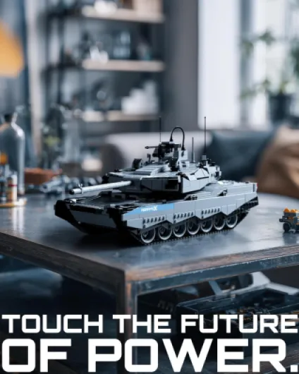 Abrams X Kit de Construction de Char pour Adultes, Modèle de Char Militaire à Construire pour Les Passionnés de l'Armée, Décoration & Cadeau (2136 Pièces, NF10300)