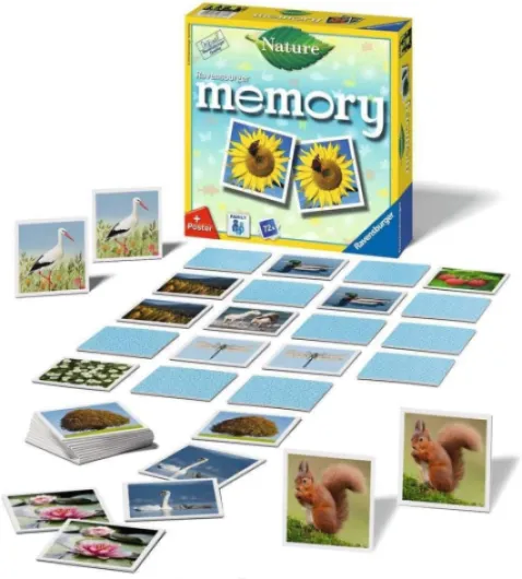 26633 3 Jeux de Mémoire - Memory - Nature