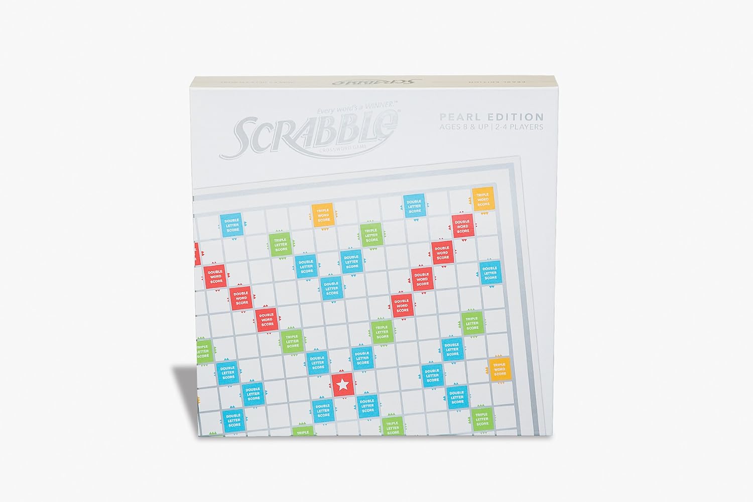 Scrabble Pearl Edition with Rotating Board by Winning Solutions