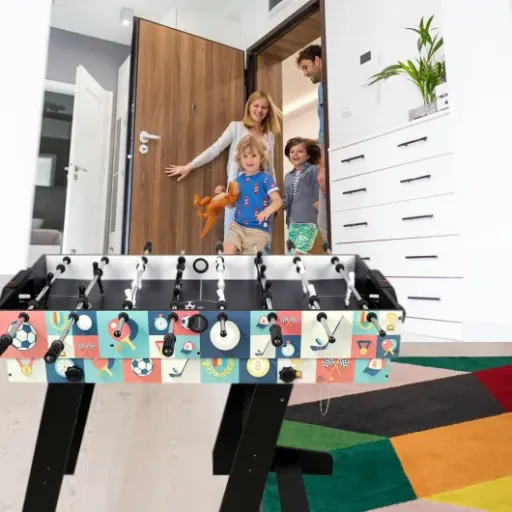 Test HLC Table multijeux 4 en 1 : fun en famille, mais clairement pas une table de bar