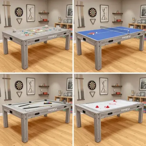 Test PINPOINT Table multi-jeux 4 en 1 : grosse table de jeu familiale qui fait le job