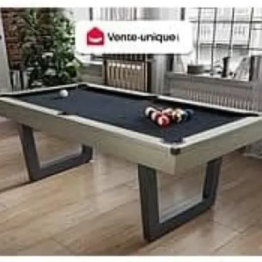 Test Vente-unique MELIAN : la table billard/ping-pong qui remplace (presque) la table à manger