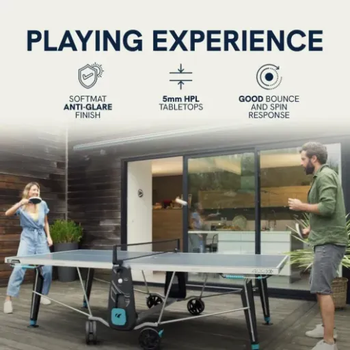 Test Cornilleau 400X Outdoor : une table de jardin sérieuse pour jouer souvent en famille