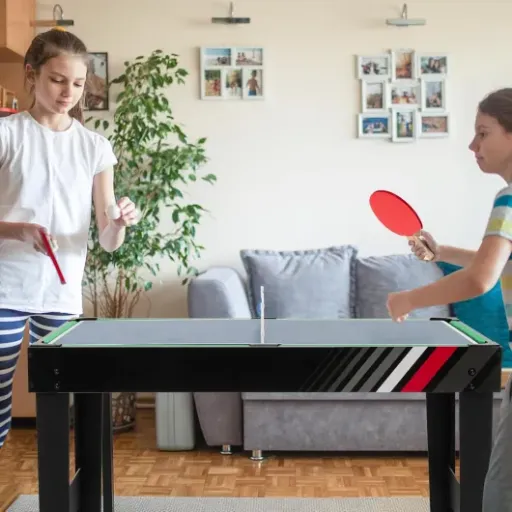 Test HOMASIS 4 en 1 : la table multi-jeux qui met un peu d’ordre dans les soirées en famille
