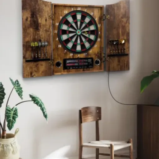 Test tableau de fléchettes électronique Yirinatek : un vrai jeu de bar qui passe bien dans le salon