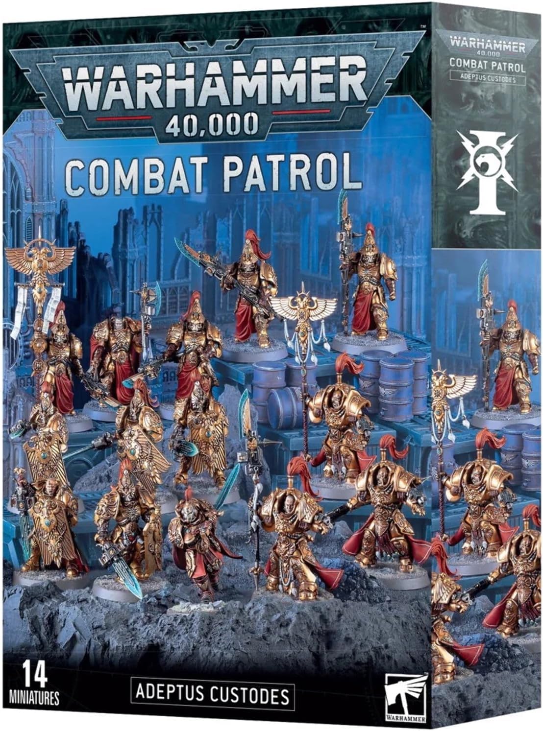 Warhammer Games Workshop 40 000 - Combat Patrol : Adeptus Custodes (édition 2024)