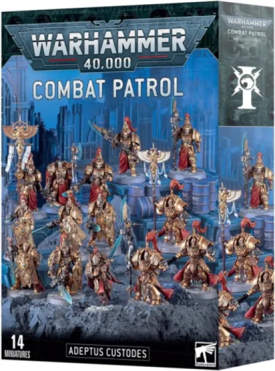 Warhammer Games Workshop 40 000 - Combat Patrol : Adeptus Custodes (édition 2024)