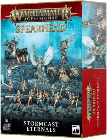 Games Workshop - Warhammer - Age of Sigmar - Tête de Lance : Stormcast Eternals