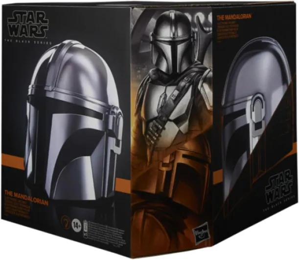 Star Wars The Black Series, The Mandalorian, Casque électronique Premium, Article de Cosplay, Collection, Jouet dès 14 Ans
