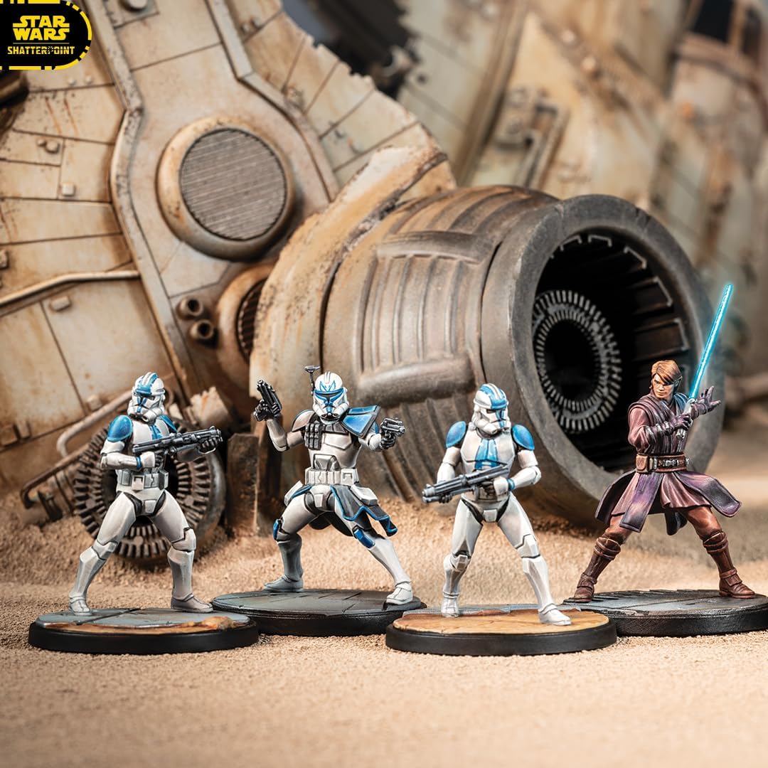 Atomic Mass Games - Star Wars Shatterpoint Core Set - Competitive Skirmish Miniatures Board Game Set in The Star Wars Galaxy - Tactical Squad Based Combat - 2 Players - 90–120 Minutes