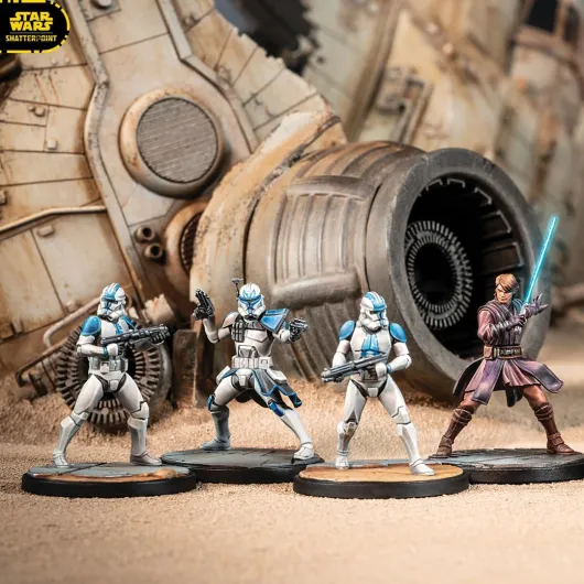 Atomic Mass Games - Star Wars Shatterpoint Core Set - Competitive Skirmish Miniatures Board Game Set in The Star Wars Galaxy - Tactical Squad Based Combat - 2 Players - 90–120 Minutes
