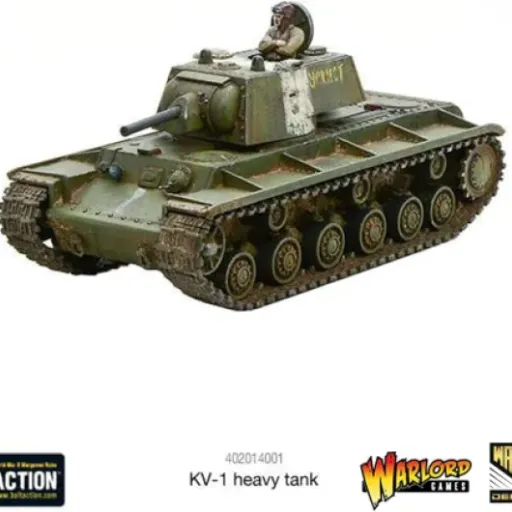Test KV1/2 Heavy Tank Bolt Action : un bon gros char soviétique qui fait le job sur la table