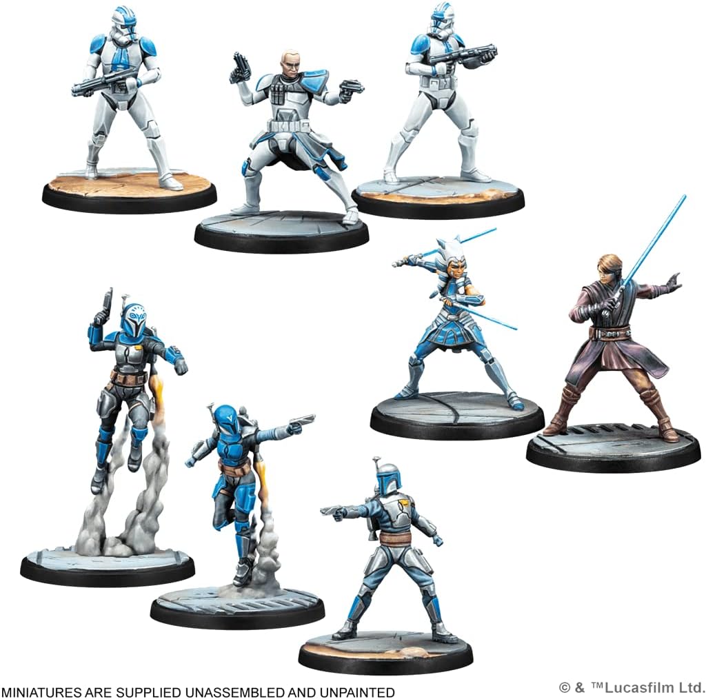 Atomic Mass Games Star Wars : Shatterpoint Jeu de Figurines et escarmouches pour Adultes et Jeunes à partir de 14 Ans pour 2 Joueurs 90 Minutes par Partie