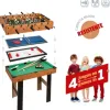 Test COLORBABY Table multijeux 4 en 1 : sympa pour les enfants, mais faut pas être trop exigeant