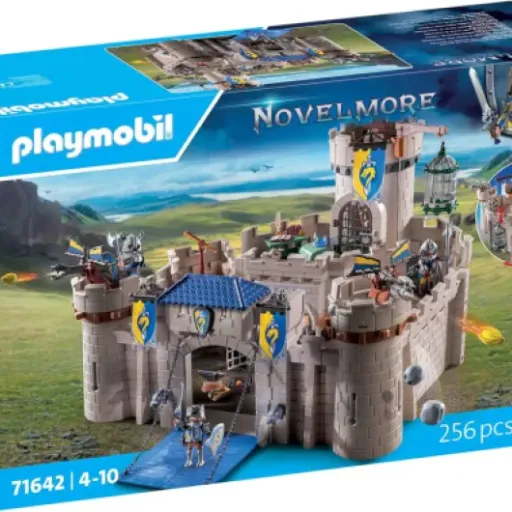 Test Playmobil 71642 Citadelle des Chevaliers : un gros château Novelmore qui occupe bien les enfants