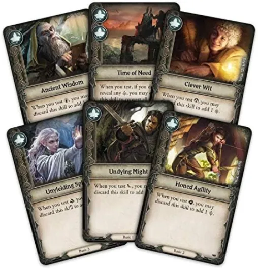 Fantasy Flight Games , Lord of the Rings: Journeys in Middle-Earth , Board Game , Ages 14+ , 1-5 Players , 60-120 Minute Playing Time 1 - Jeu de base : Journeys en Terre du Milieu