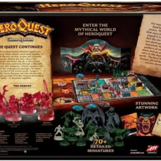Test HeroQuest (édition Hasbro Avalon Hill) : le dungeon crawler old school qui fait le taf en soirée jeux