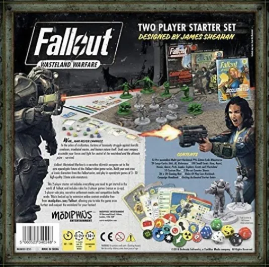 Modiphius Entertainment Fallout: Wasteland Warfare – Jeu de société pour deux joueurs à partir de 12 ans (jeu de figurines Fallout sous licence officielle)