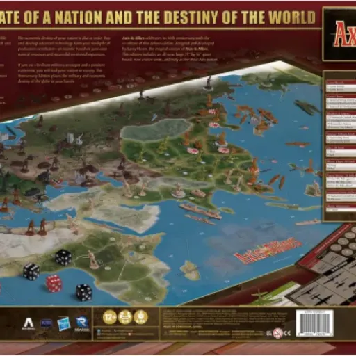 Test Axis & Allies Anniversary Edition : le gros jeu de guerre qui monopolise ta table tout un week-end