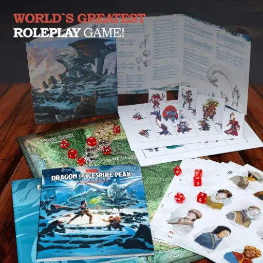 Test Donjons et Dragons Boîte d’initiation CraftyCrocodile : un gros kit D&D pour débuter sans se ruiner
