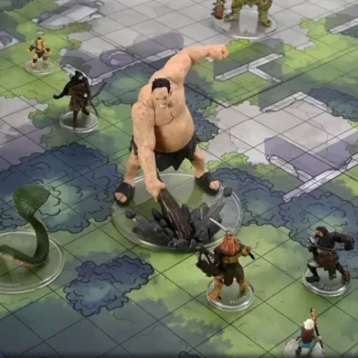 Test Wizkids D&D Dungeon Scrawlers: Trials of Tempus : le D&D à l’arrache, marqueur en main